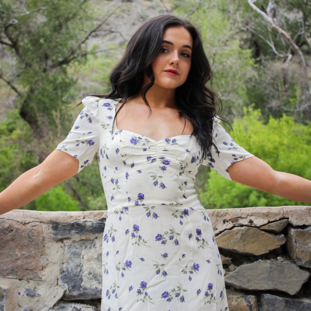Reformation Brittney Midi Dress + Nightingale